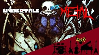 UNDERTALE  MEGALOVANIA 【Intense Symphonic Metal Cover】 [upl. by Eesyak]