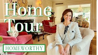 HOUSE TOUR  Inside Courtney Petits Glamorous Dallas Home [upl. by Ruomyes]