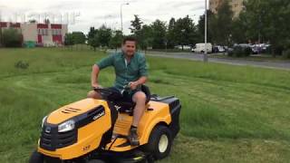 Test zahradního traktoru LT2 NR92 CUB CADET [upl. by Zarla]