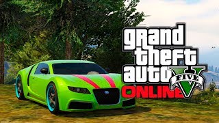 GTA 5 Online Truffade Adder Bugatti Car Spawn Location Or Glitch GTA V [upl. by Ezekiel635]