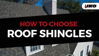 How to Choose Roof Shingles  Tips on Picking the Right Color amp Style [upl. by Ateuqirne]