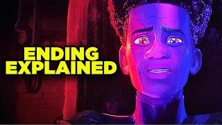 SpiderMan Across the Spiderverse ENDING EXPLAINED SPOILERS [upl. by Benedix]