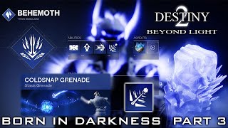 BORN IN DARKNESS PART 3 QUEST GUIDE  DESTINY 2 BEYOND LIGHT [upl. by Ahsiela]