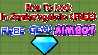 How To Hack In Zombsroyaleio Free gems amp Aimbot [upl. by Namsaj]