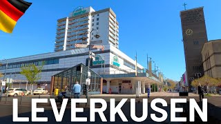 LEVERKUSEN Driving Tour 🇩🇪 Germany  4K Video Tour of Leverkusen [upl. by Aissatsan]