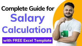 Complete Salary Computation in Excel  Payroll calculation in excel [upl. by Anglim]