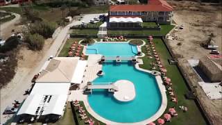 The Athina Hotel Agios San Stefanos NW Corfu [upl. by Enimassej426]