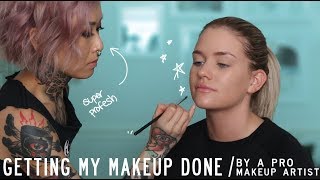 HOW TO DO MAKEUP ON A CLIENT  TIPS  TRICKS  Samantha Ravndahl [upl. by Tim]