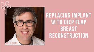 Replacing Implant with DIEP Flap Breast Reconstruction [upl. by Mure348]