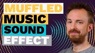 Muffled Music Sound Effect Like A Noisy Neighbour [upl. by Nicolai839]