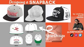 How do I design a snapback Hat  Clothing Brand [upl. by Rehprotsirhc]