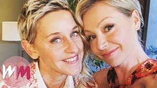 Top 10 Times Ellen DeGeneres amp Portia de Rossi Made Us Believe in Love [upl. by Im192]