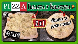 Como hacer una PIZZA🍕 de FUGAZZA  FUGAZZETA CASERA  😋fácil paso a paso Delicias Express by Carla [upl. by Ozner794]