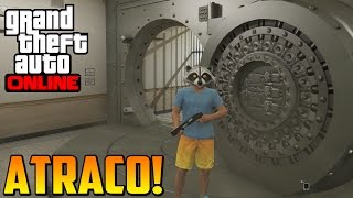 INCREÍBLE SITIO DONDE ATRACAREMOS EL BANCO ¿Cómo Entrar  Gameplay GTA 5 Online [upl. by Novat]