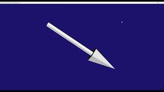 VTK  Simple Example Exectuion in C  VTK GeometricObject VTK Arrow [upl. by Yardna487]