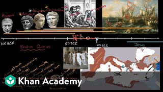 Augustus becomes first Emperor of Roman Empire  World History  Khan Academy [upl. by Ecirtnom]