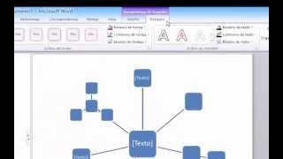 como hacer un mapa mental en word [upl. by Gnoc862]