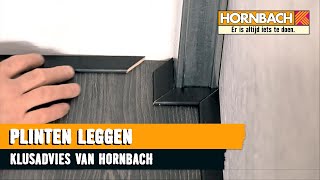 Plinten leggen op laminaat met HORNBACH [upl. by Tenney]