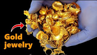 how to extract gold plated jewelry recovery [upl. by Cocke]