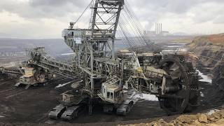 Bucket Wheel Excavator  Coal Mining Excavation [upl. by Anilatak]