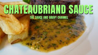 Chateaubriand Sauce  How to Make Chateaubriand Sauce  Homemade Steak Sauce  Steak Sauce [upl. by Otanutrof]