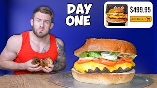 I Ate The Biggest Foods on the Internet for 10 Days [upl. by Eyoj775]