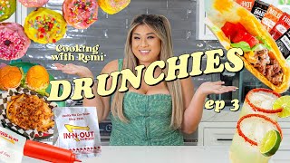 Drunchies  COOKING WITH ROMY EP 3 [upl. by Enotna]