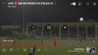 Rayon Sports 2 vs 0 Police FT [upl. by Yecrad]