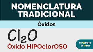 Nomenclatura Tradicional Hipooso oso ico perico  Óxidos [upl. by Emse]