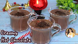 Hot Chocolate Recipe  Creamy amp Thick Homemade Hot Chocolate  Kanaks Kitchen [upl. by Arraic73]