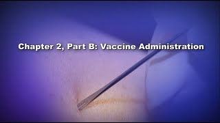 Chapter 2 Part B Vaccine Administration [upl. by Burnight]