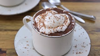 Italian Hot Chocolate Recipe [upl. by Nimzaj]