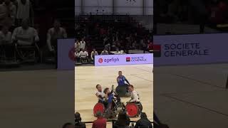 Wheelchair Rugby is BRUTAL Shorts [upl. by Srevart]