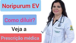 Noripurum EV prescrição médica [upl. by Northrup358]