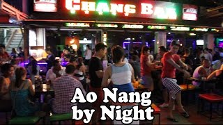 Ao Nang Nightlife Ao Nang Krabi Thailand by Night Restaurants Bars Shopping amp Street Food [upl. by Peg395]