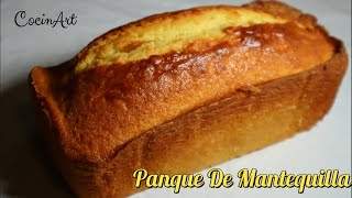 Panqué De Mantequilla Fácil De Preparar [upl. by Akcimehs]