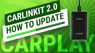 How to update CarPlay CarLinkit 20 dongle to the latest firmware [upl. by Walston]