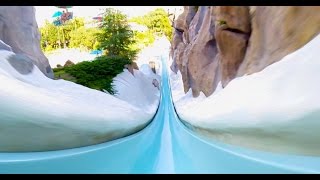 HD Summit Plummet at Blizzard Beach Water Park Orlando FL [upl. by Mosnar]