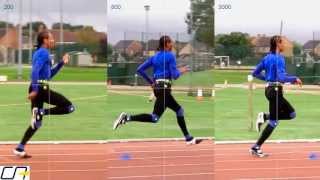 Slow Motion Study of Running At Different Speeds [upl. by Arednaxela84]