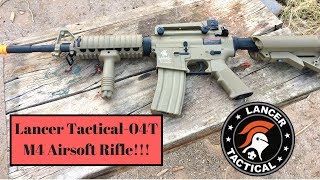 Lancer Tactical LT04T M4 Gen2 Airsoft Rifle Review [upl. by Ary]