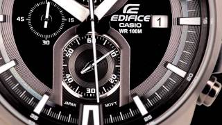 Casio Edifice EFR533BK Chronograph Watch Features [upl. by Mcbride305]