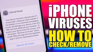 How To Check iPhone for Viruses amp Remove Them [upl. by Assehc210]