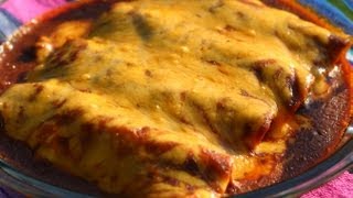 How To Make Chicken Enchiladas With Red Sauce by Rockin Robin [upl. by Publus919]