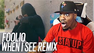 THIS THE MOST DISRESPECTFUL VIDEO I EVER SEEN Foolio “When I See” Remix Yungeen Ace Diss REACTION [upl. by Ecenahs375]