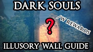 DARK SOULS Full Illusory Walls Guidew Rewards [upl. by Deland]