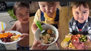 Grey and Mama tiktok video  Thank you Mama cute tiktok babies [upl. by Morville219]