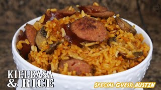 Kielbasa amp Rice  COOK Dont Be Lazy [upl. by Myrtie241]