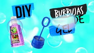 DIY COMO HACER BURBUJAS DE GEL aaxlejh [upl. by Currie]