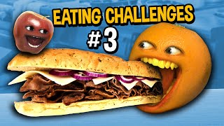 Annoying Orange  Eating Challenges 3 [upl. by Adialeda]