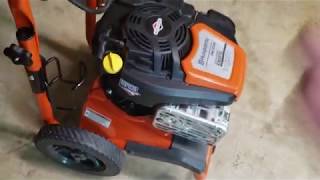 Husqvarna 3100 PSI  25 GPM Gas Pressure Washer Review [upl. by Epoh]